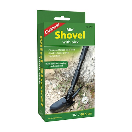 COGHLANS Mini Shovel With Pick 9720